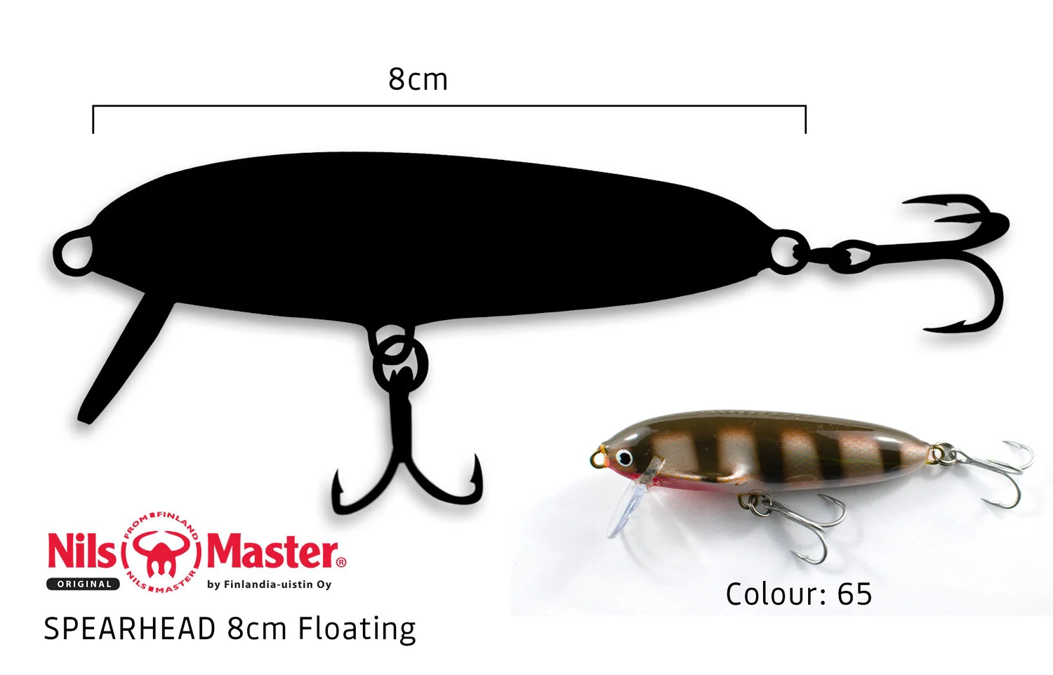 Nils Master Spearhead 8cm 14g - Image 5