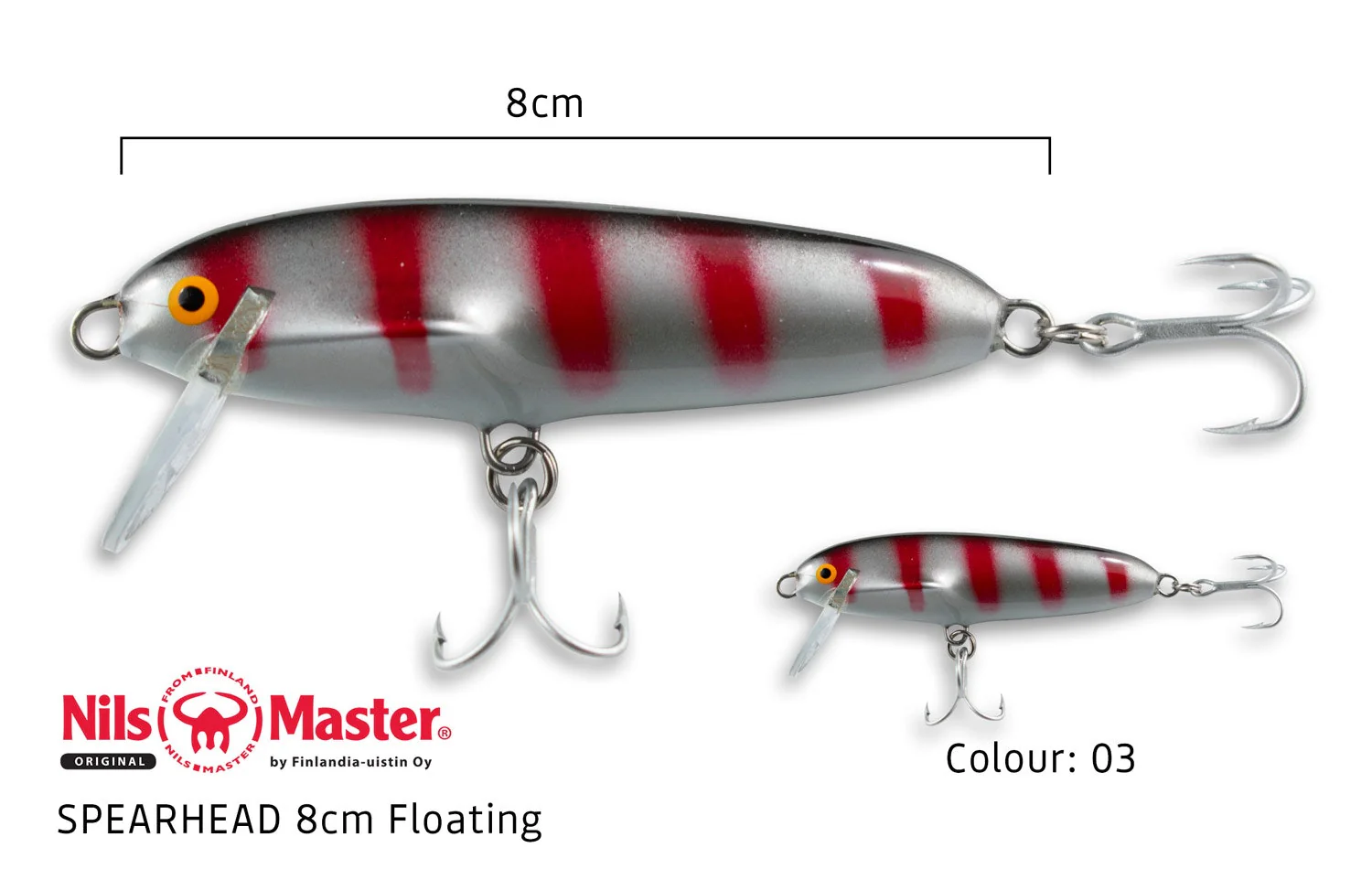 Nils Master Spearhead 8cm 14g - Image 6