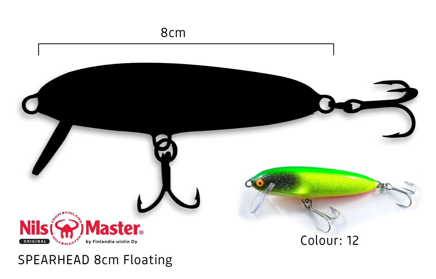 Nils Master Spearhead 8cm 14g - Image 7