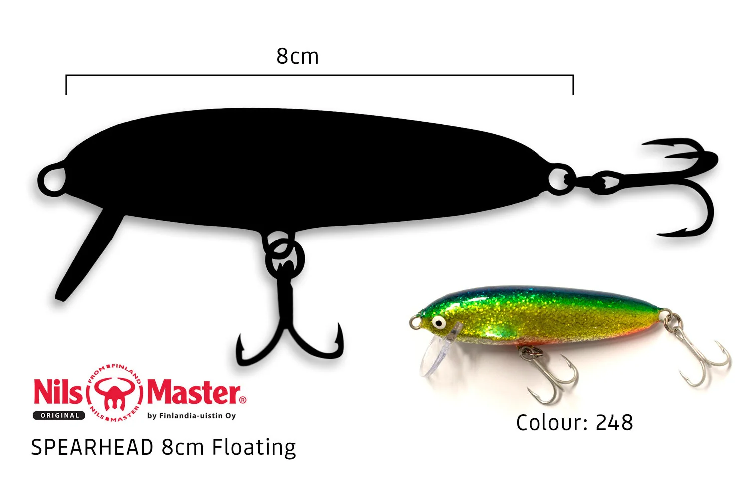 Nils Master Spearhead 8cm 14g - Image 8