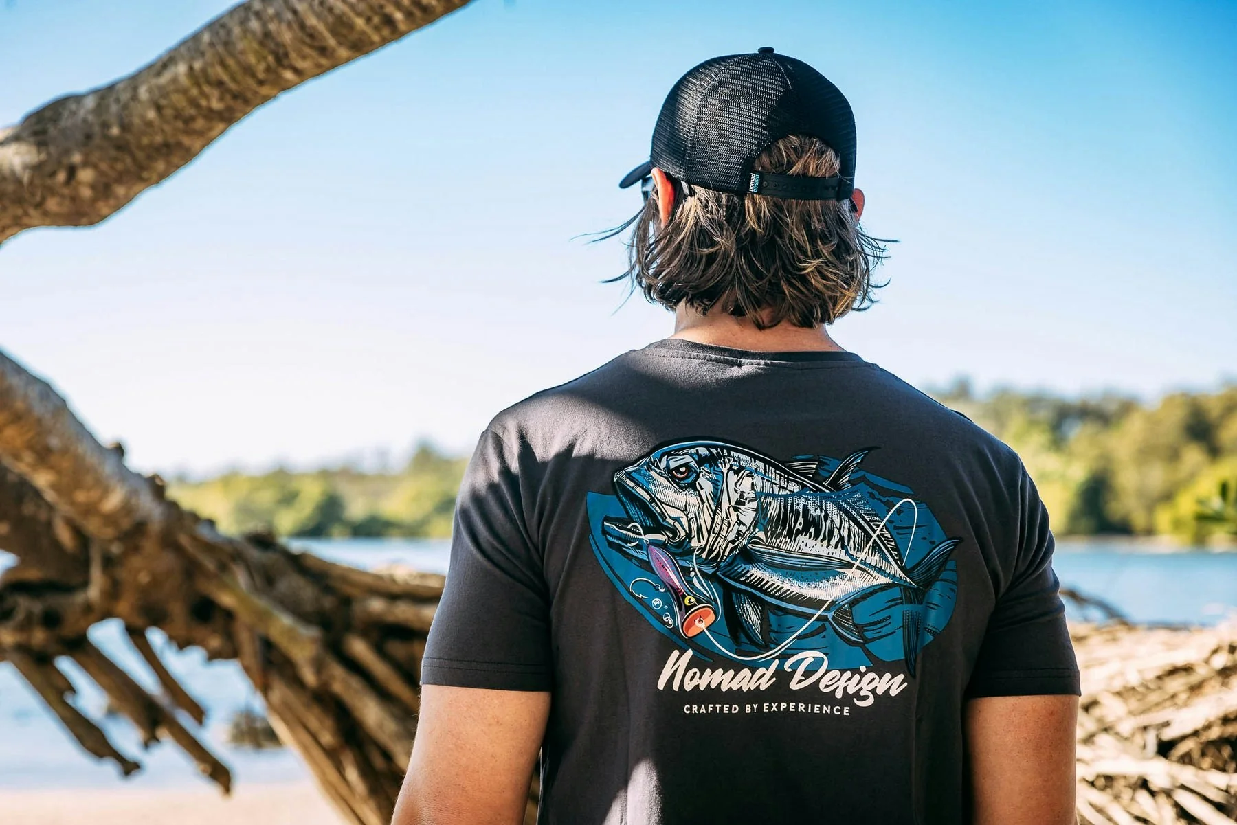Nomad Tee GT Hook UP - Charcoal - Image 3