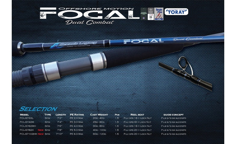 Oceans Legacy Focal Spin Rods - Image 5