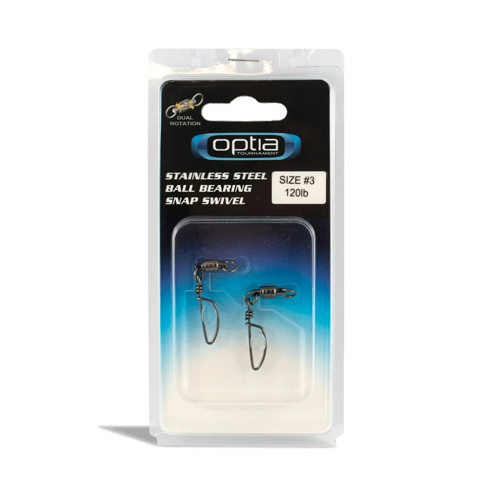Optia Swivel Stainless Steel Ball Bearing Tournament Snap - Image 3