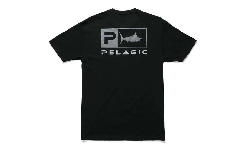 Pelagic Tee Icon Premium Black - Image 3