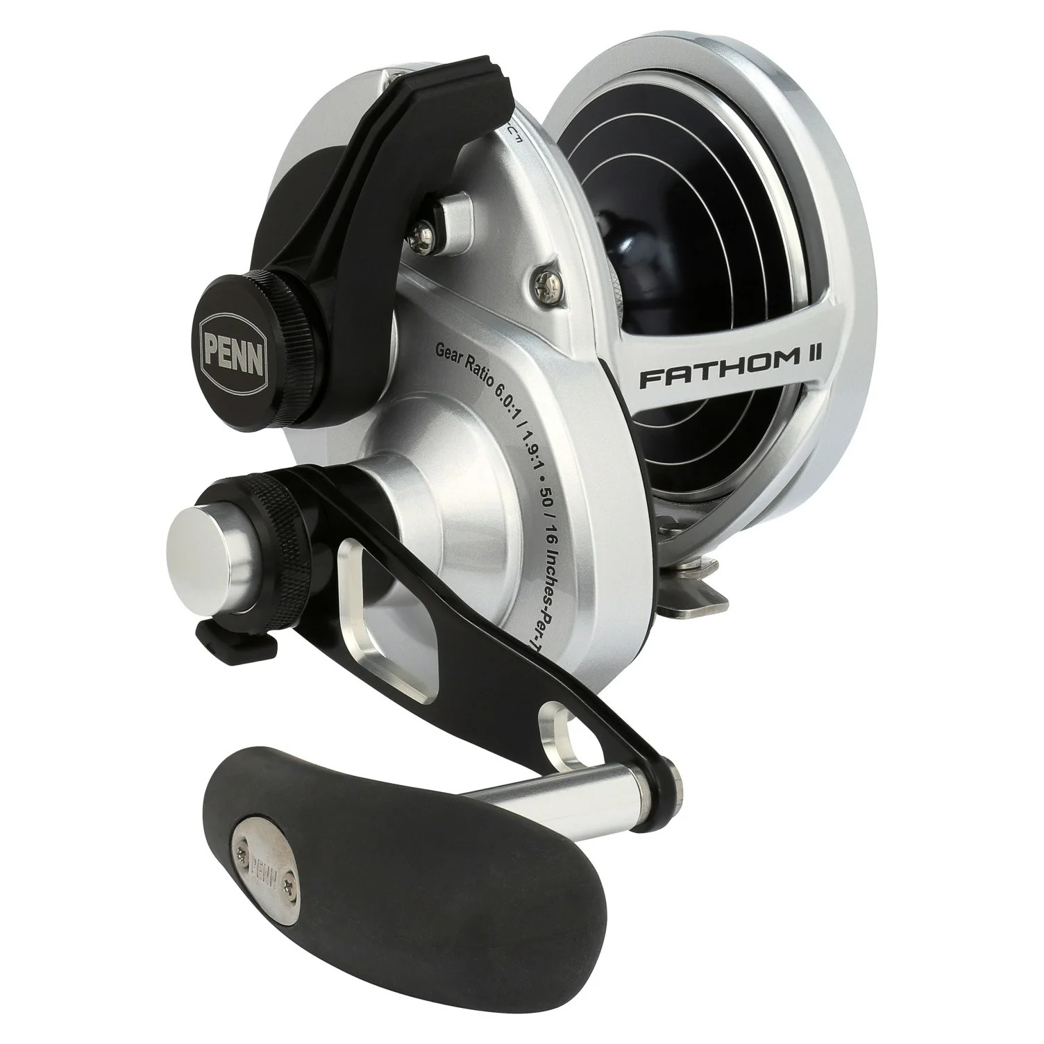 PENN Fathom II Lever Drag 2 Speed Overhead Reel - Image 17
