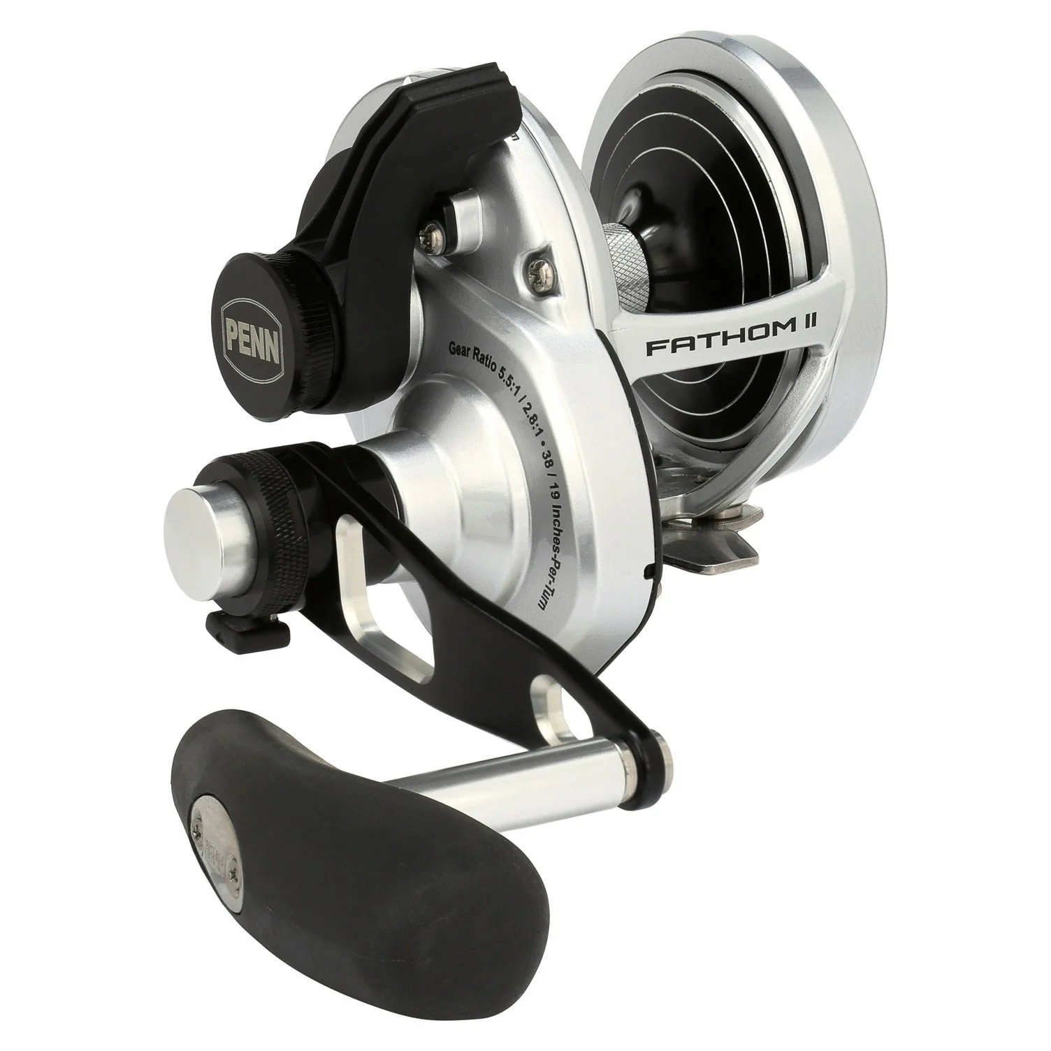 PENN Fathom II Lever Drag 2 Speed Overhead Reel - Image 9