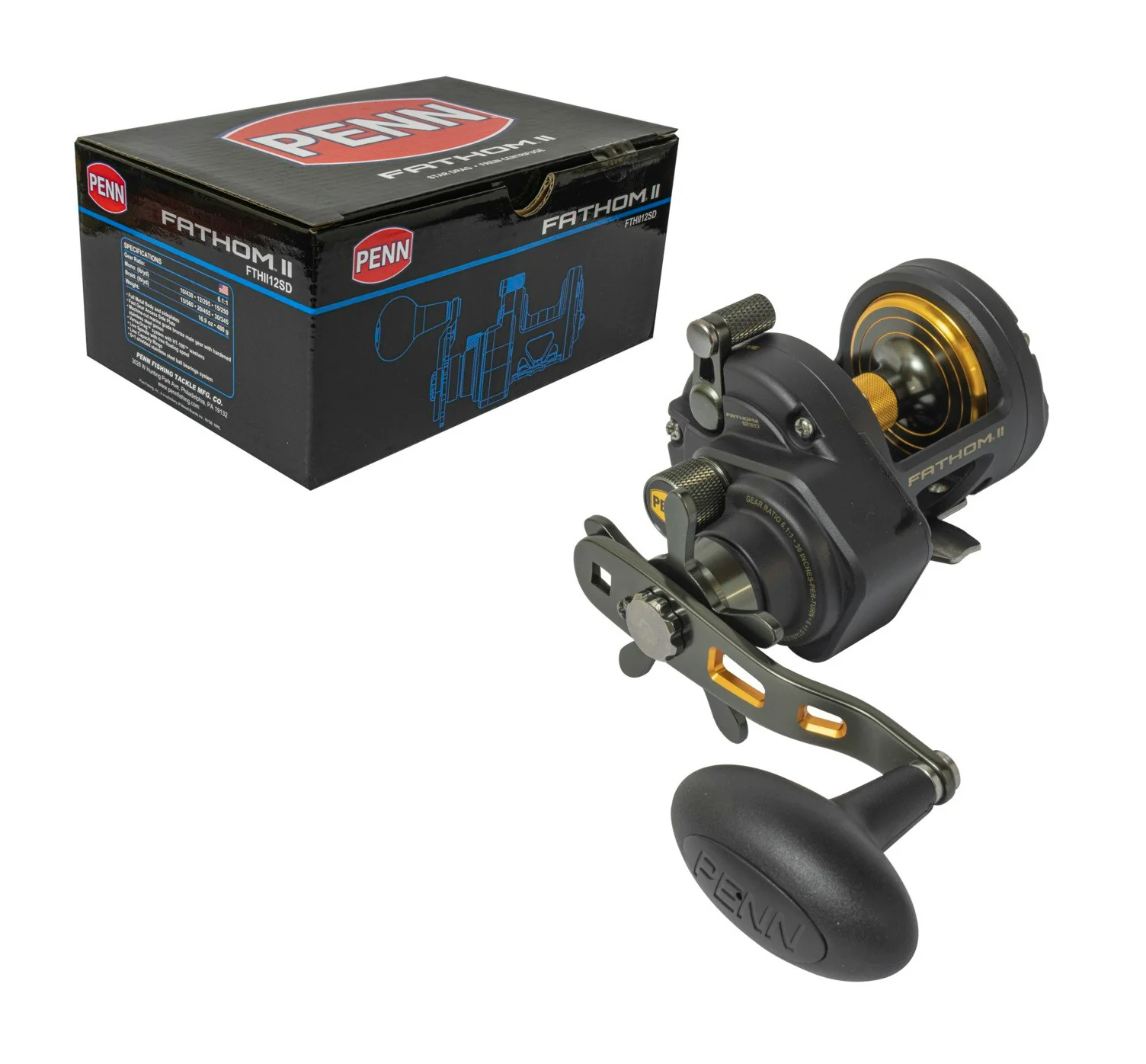 PENN Fathom II Star Drag Overhead Reel - Image 4