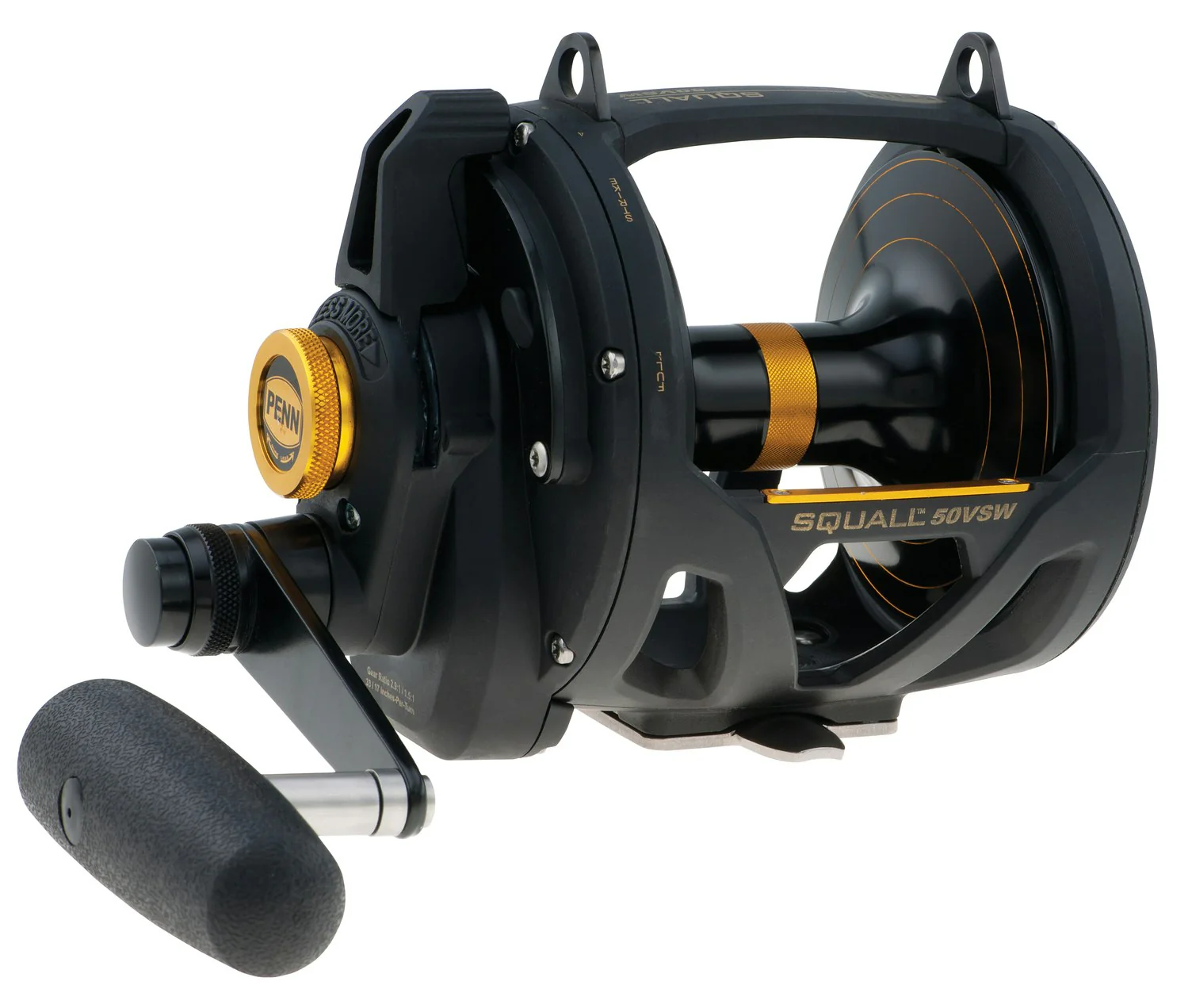 PENN Squall Lever Drag 2 Speed Overhead Reel - Image 6
