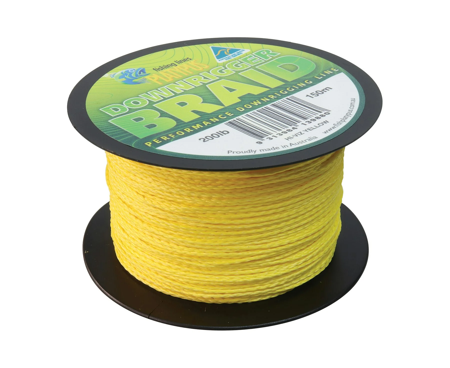 Platypus Downrigger Braid Yellow - Image 3