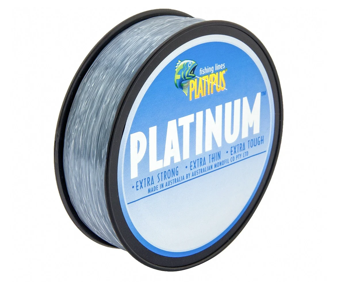 Platypus Platinum Grey Monofilament Line - 500m - Image 6