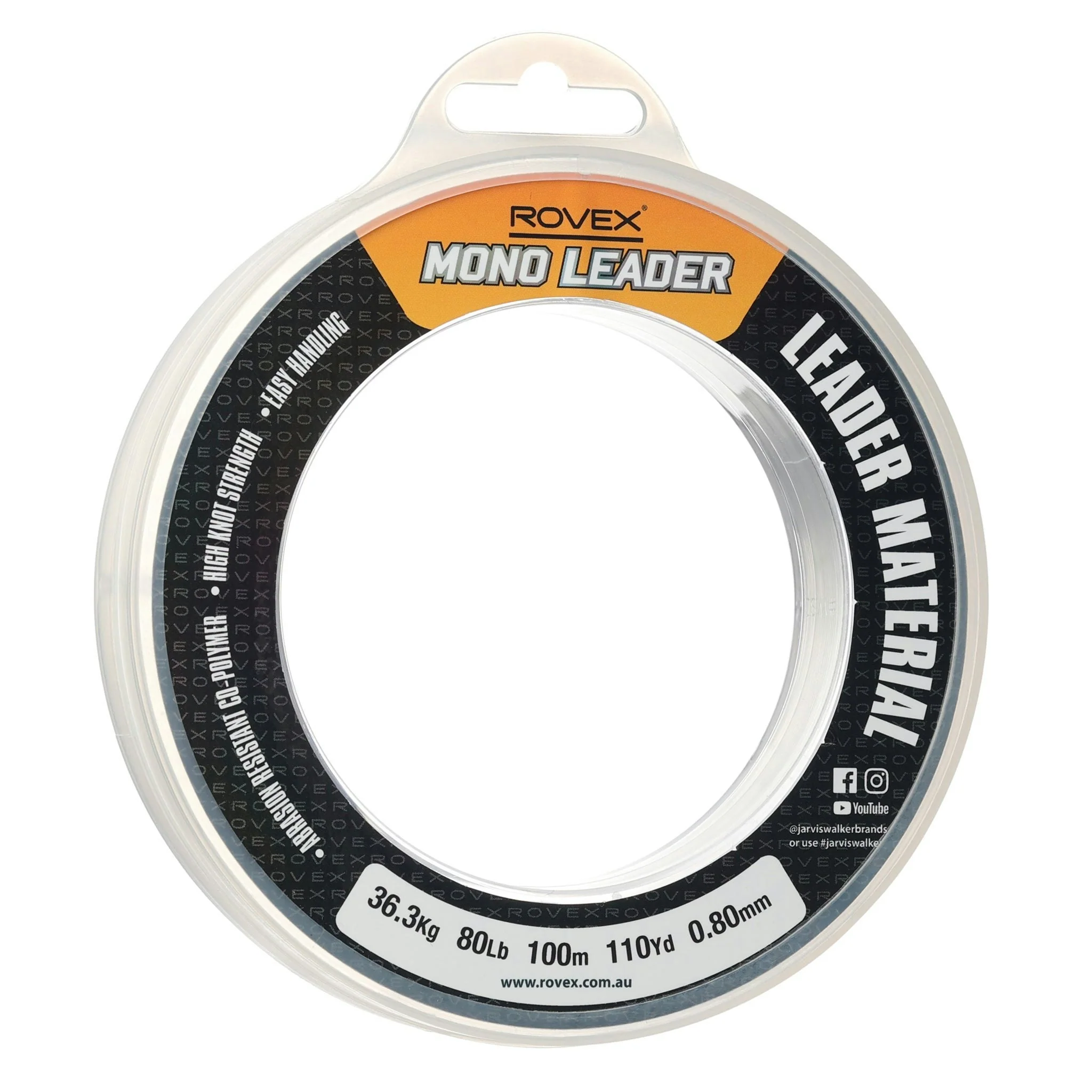 Rovex Copolymer Mono Leader 100m - Image 13