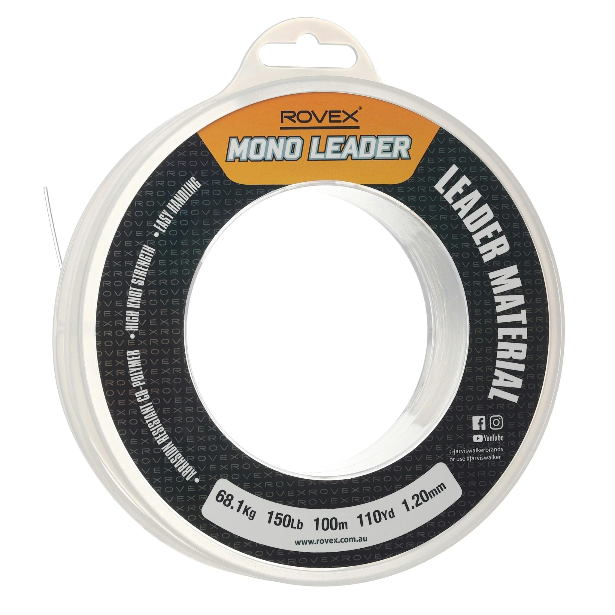 Rovex Copolymer Mono Leader 100m - Image 4