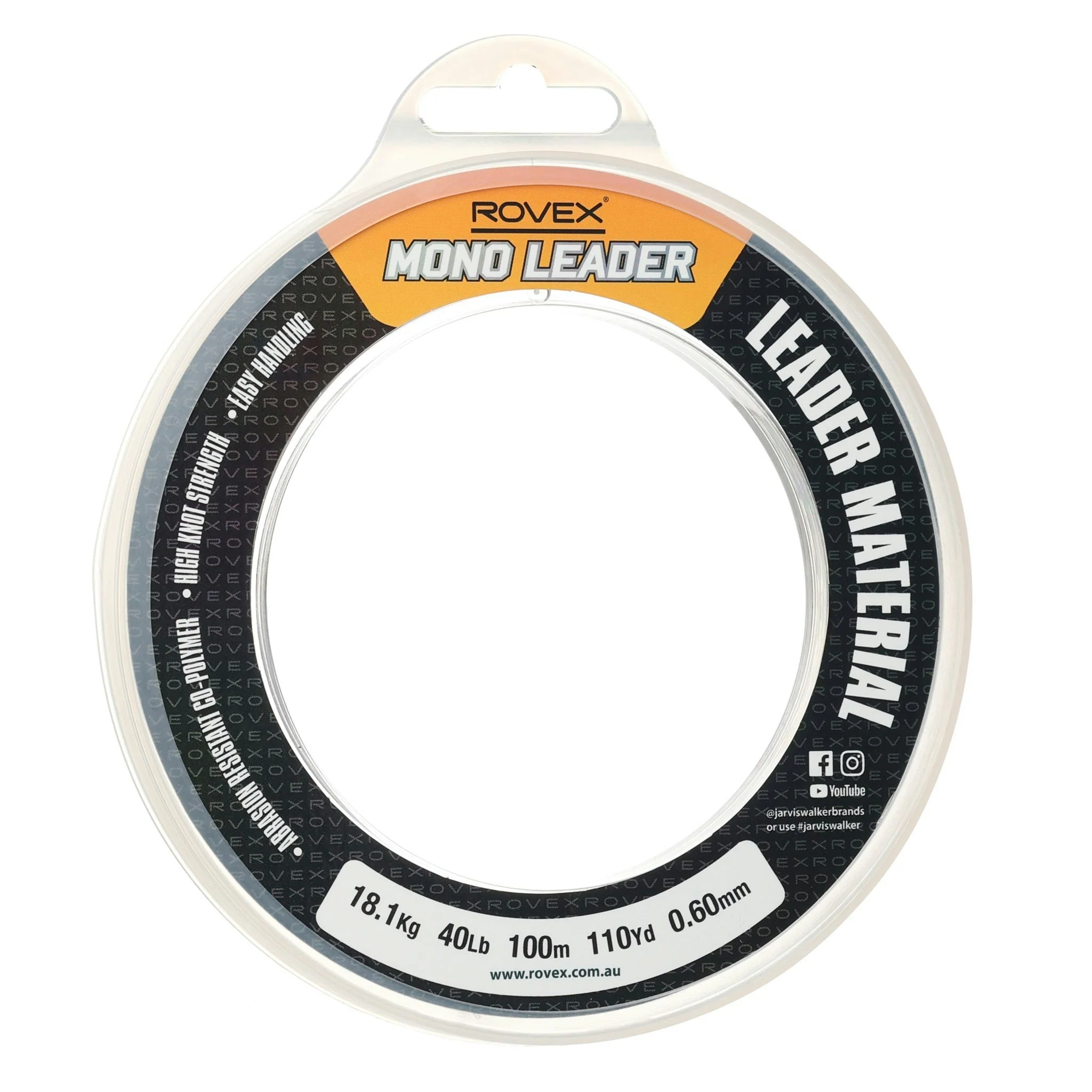 Rovex Copolymer Mono Leader 100m - Image 7