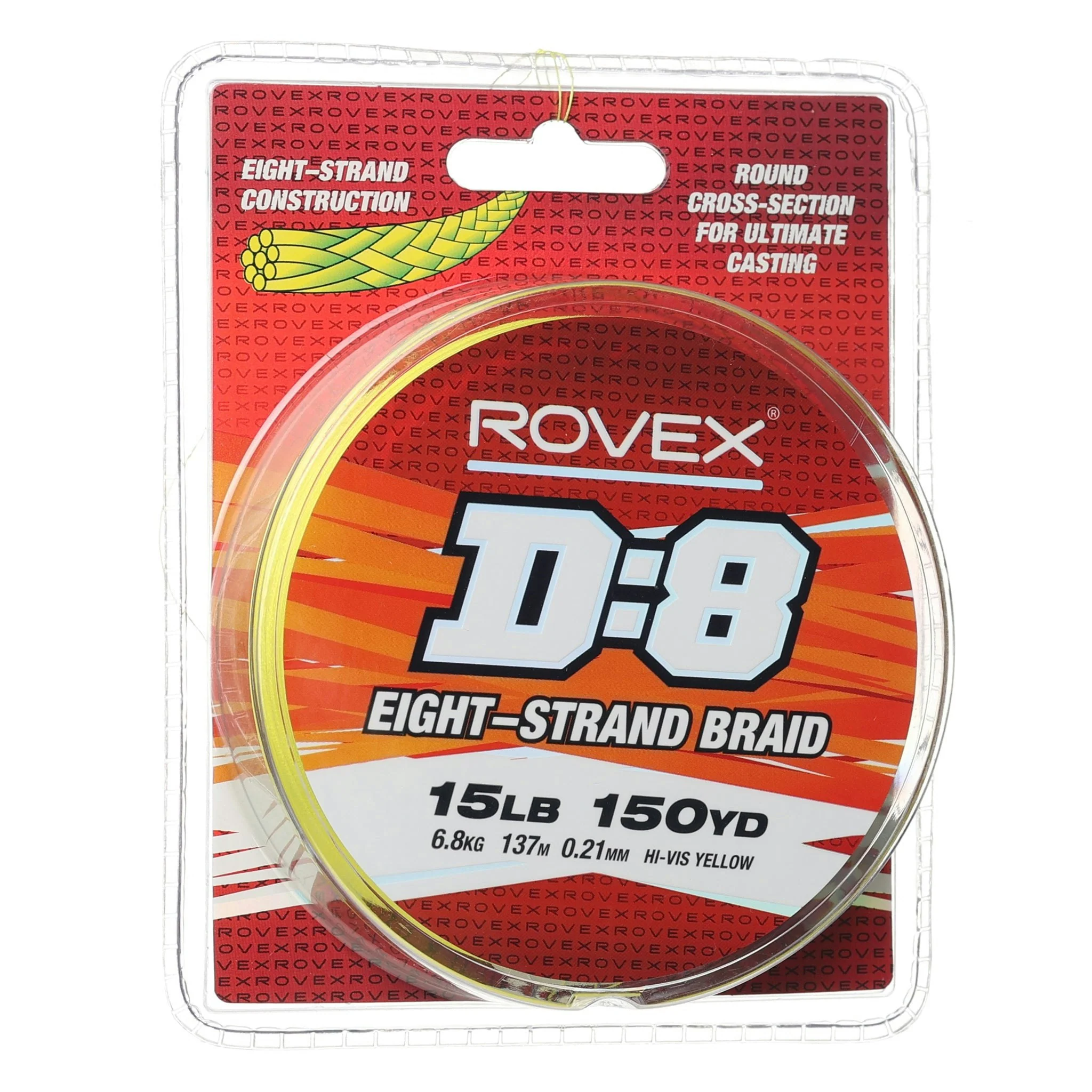 Rovex D:8 Braid Hi Vis Yellow - Image 6
