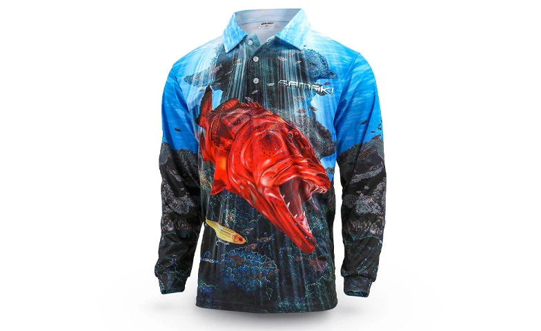Samaki Coral Trout Fishing Jersey - Image 3