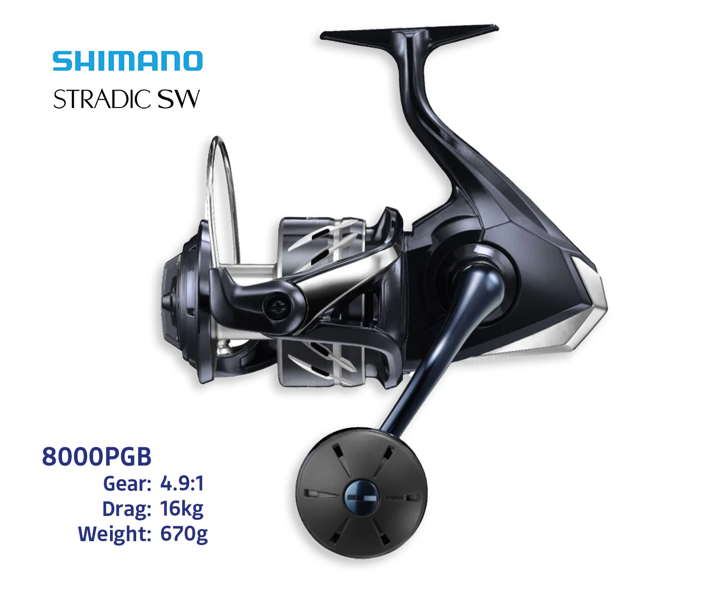 Shimano 24 Stradic SWB Spin Reel - Image 7