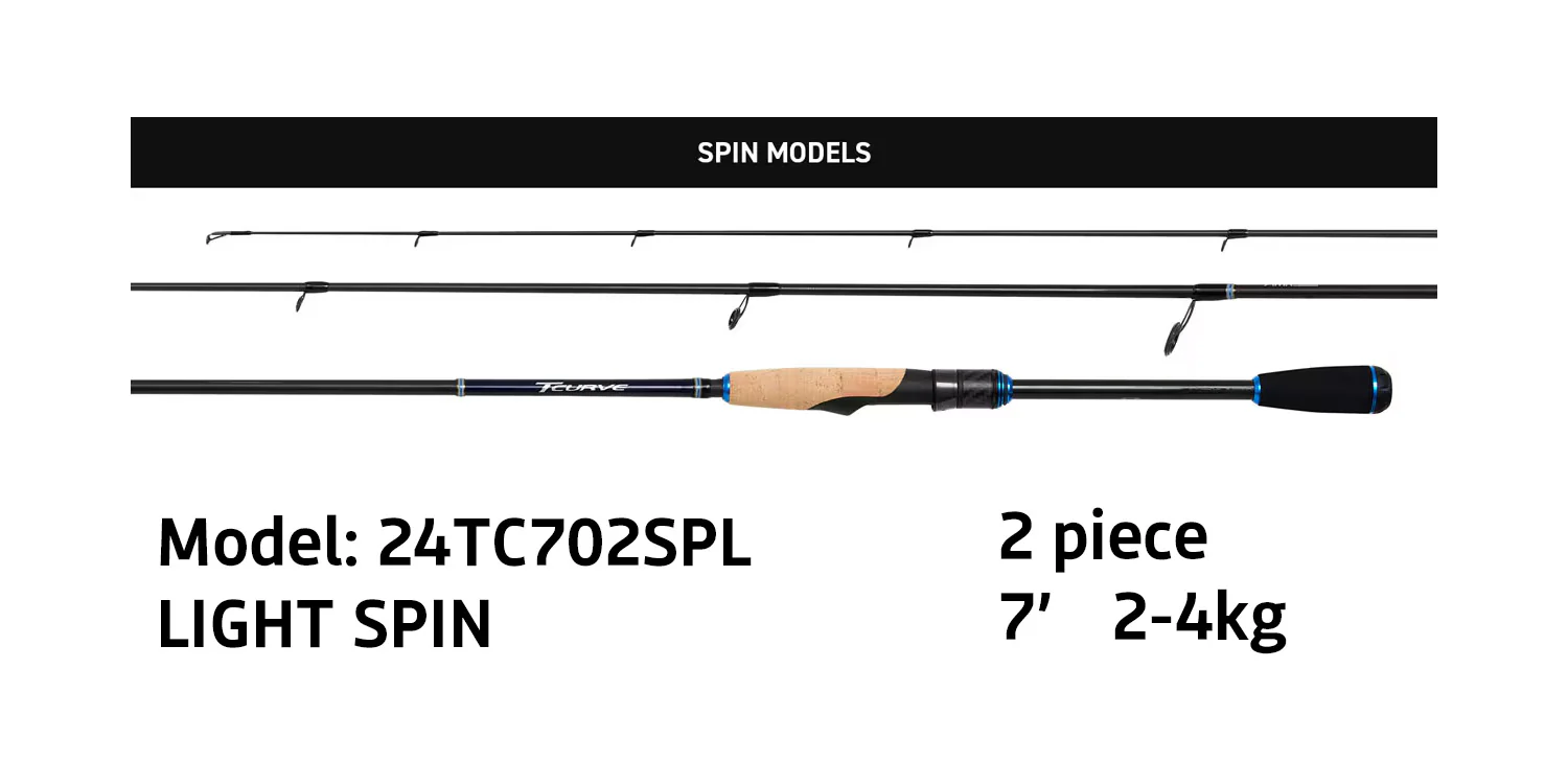 Shimano 24 TCURVE Spin Rods - Image 3