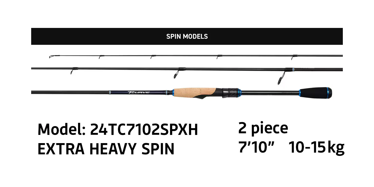 Shimano 24 TCURVE Spin Rods - Image 8