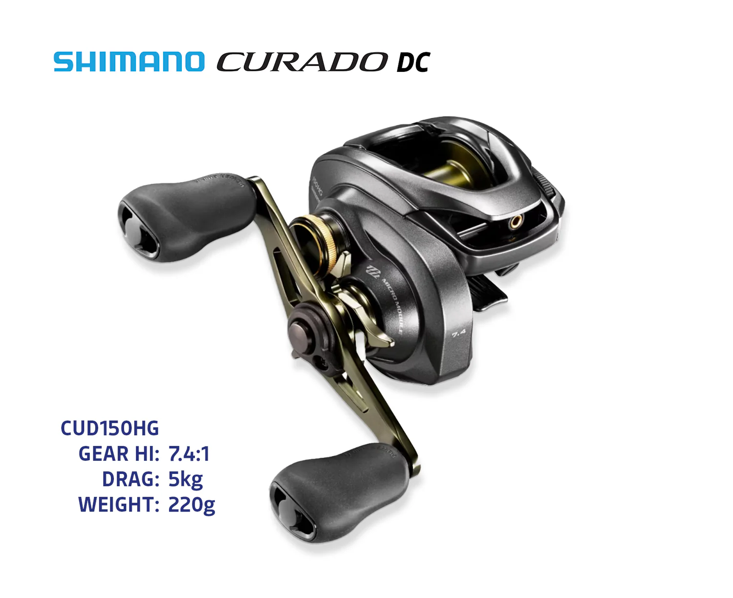Shimano Curado DC Baitcast Reel - Image 3
