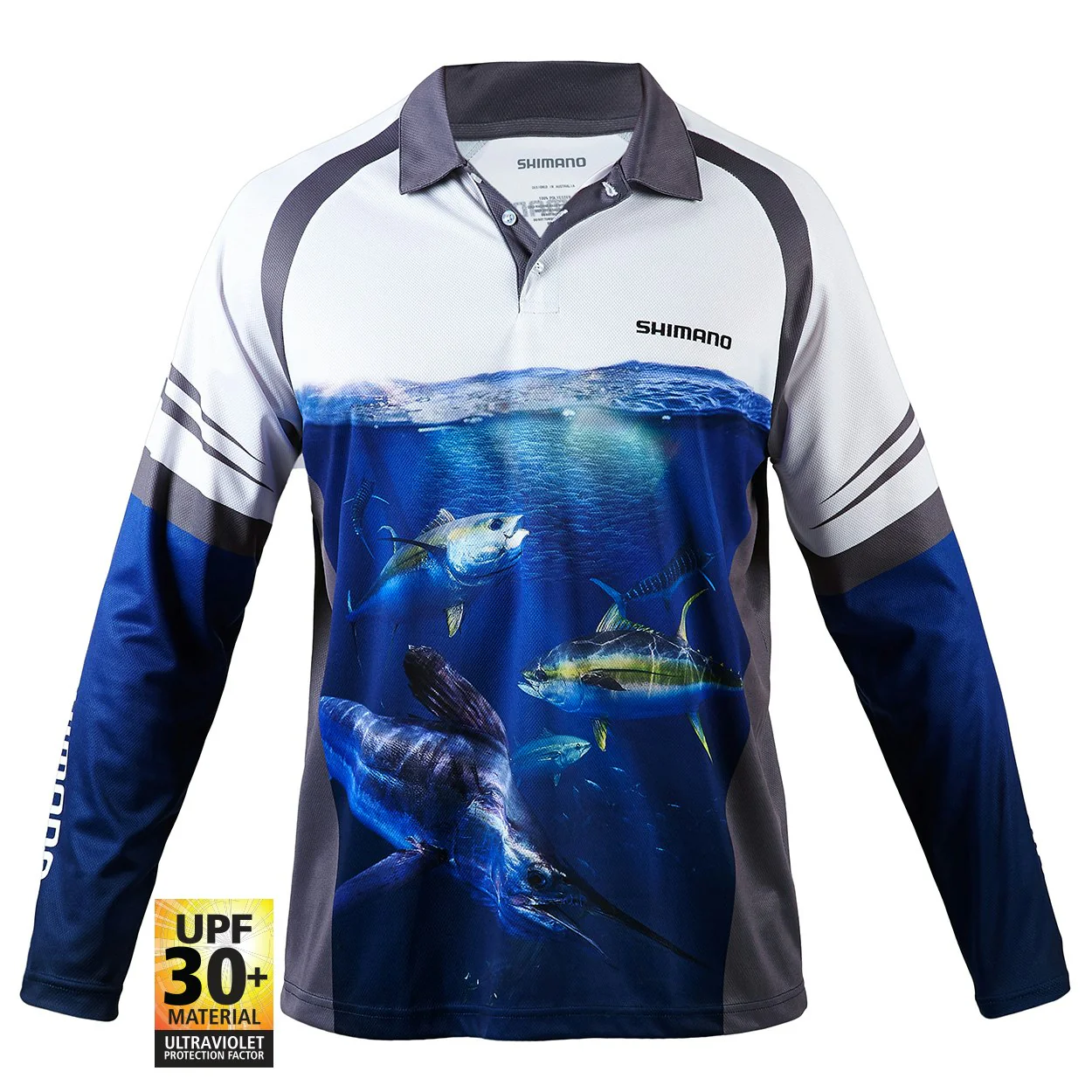 Shimano Ocea Baitball Sublimated Long Sleeve - Image 4