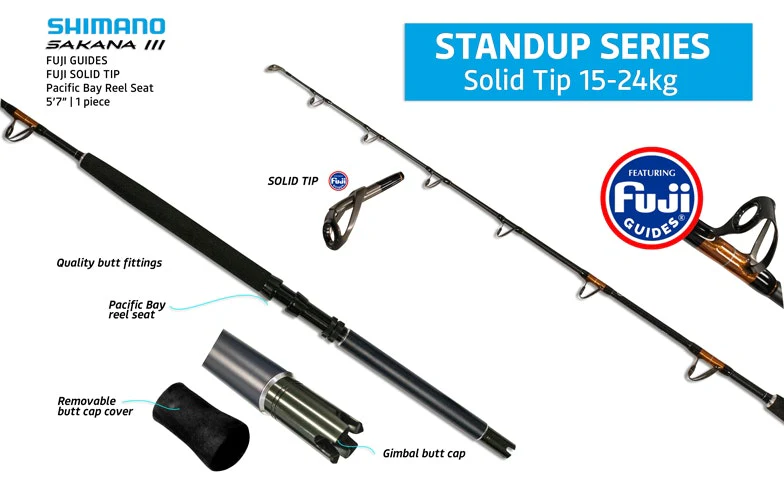 Shimano Sakana 3 Rod SeriesStandup Game Rod Series - Image 4