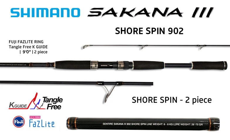Shimano Sakana 3 Rods Shore Spin Series - Image 3