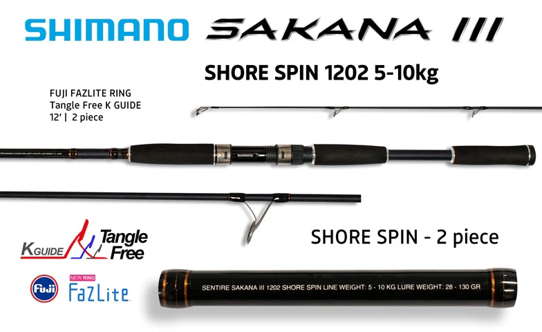 Shimano Sakana 3 Rods Shore Spin Series - Image 4
