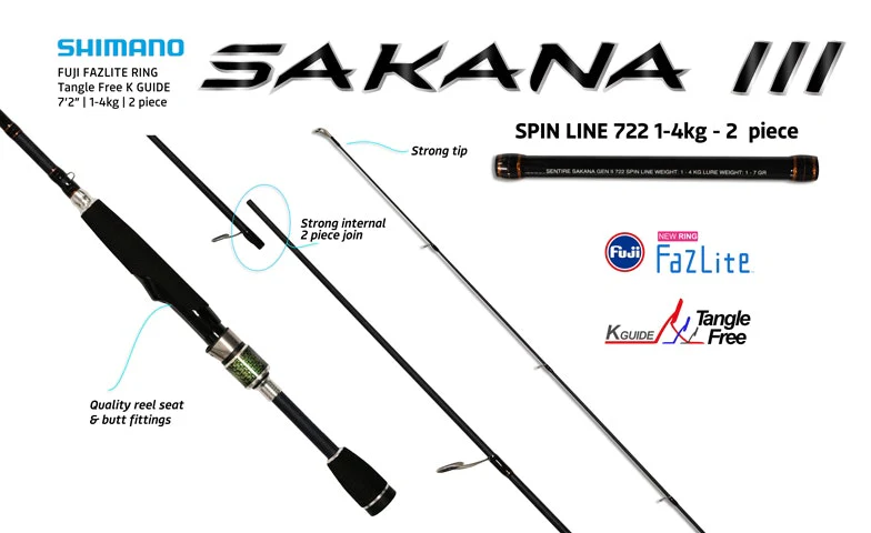 Shimano Sakana 3 Rods Spin Series - Image 3