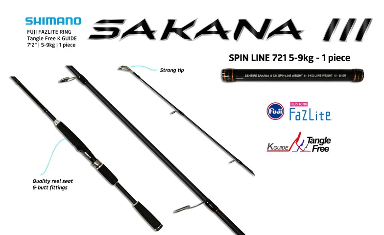 Shimano Sakana 3 Rods Spin Series - Image 8