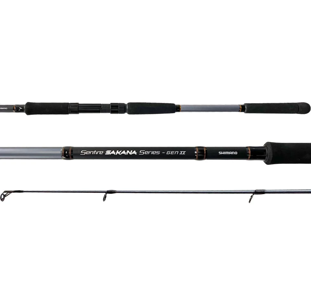 Shimano Sentire Sakana Gen II 2pce Spin Rods - Image 2