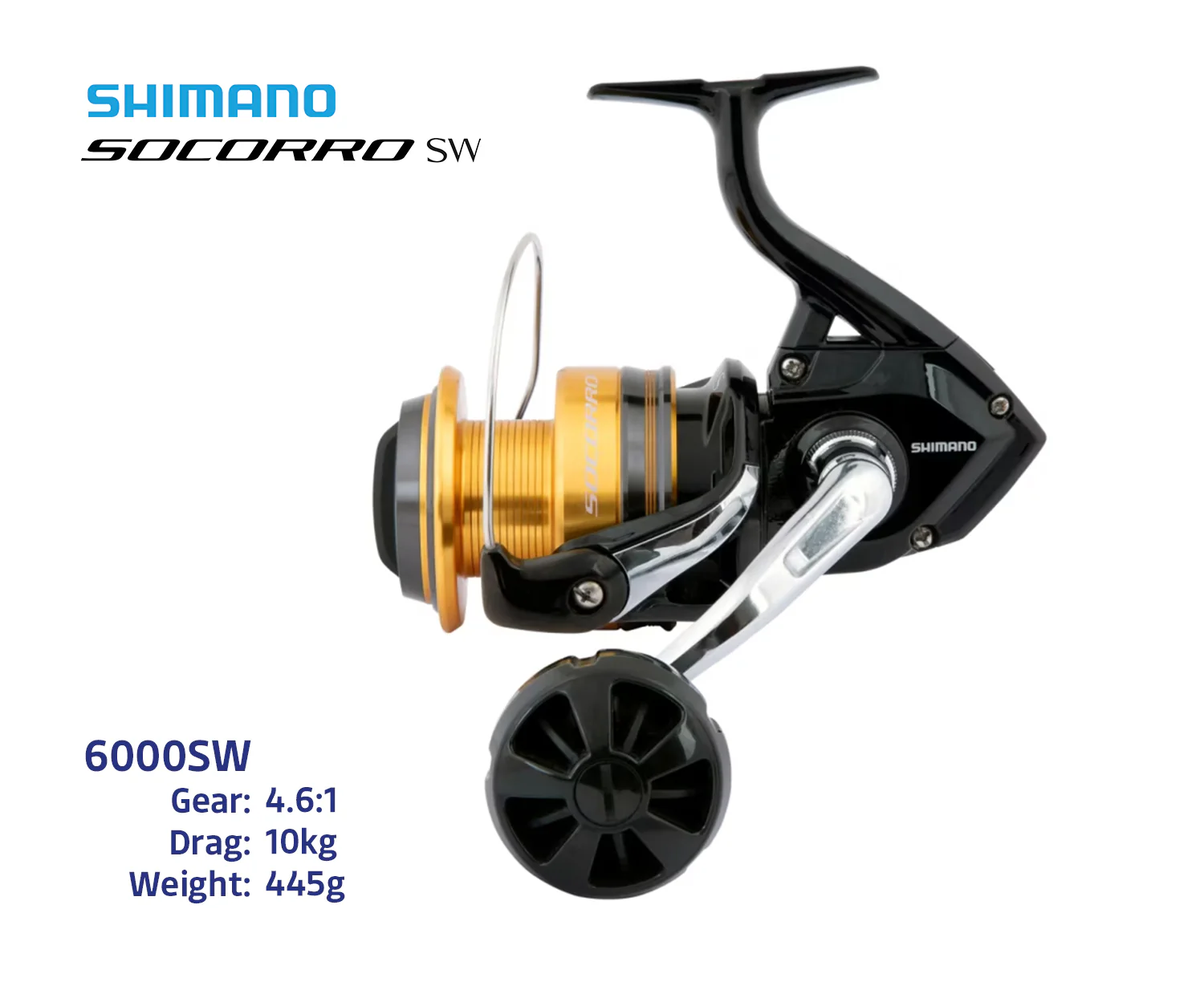 Shimano Socorro SW Spin Reel - Image 2