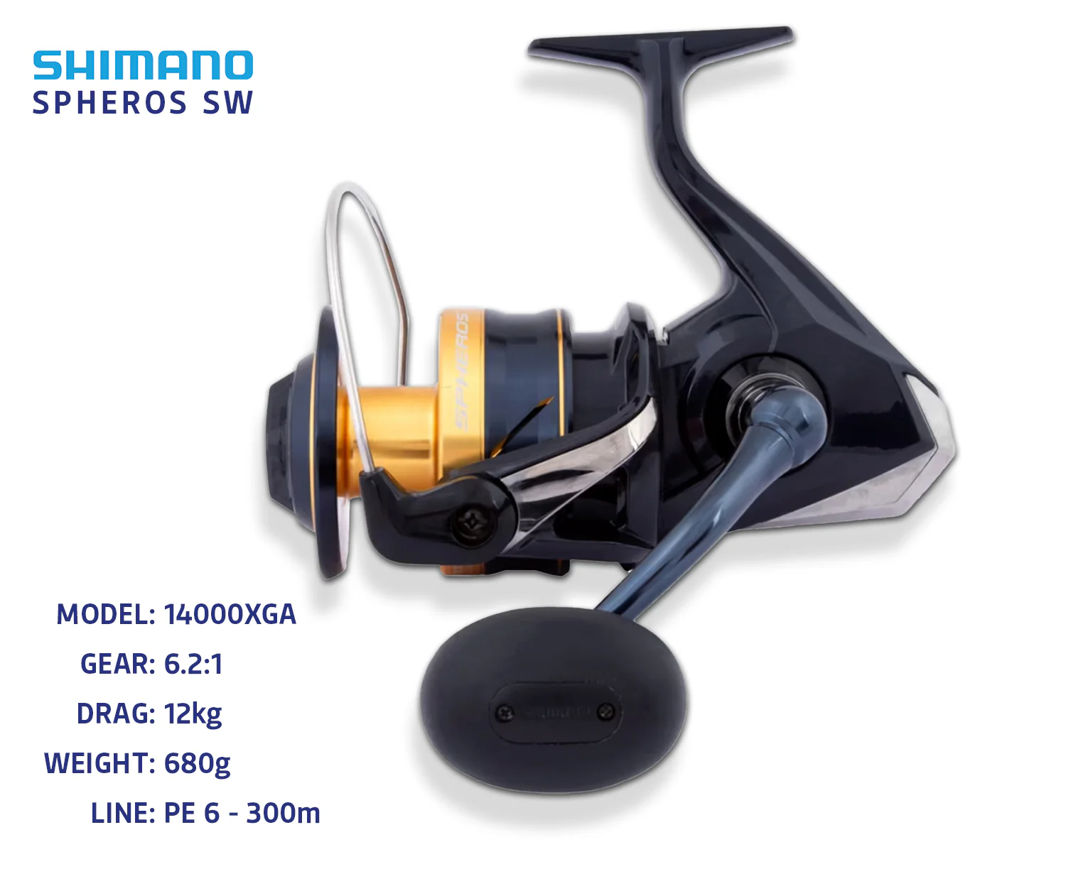 Shimano Spheros SW Spin Reel - Image 4