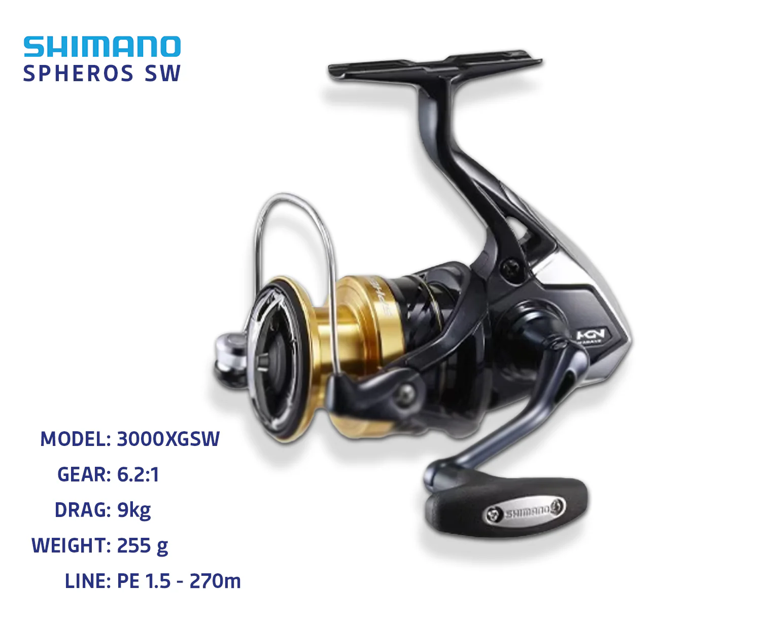 Shimano Spheros SW Spin Reel - Image 7