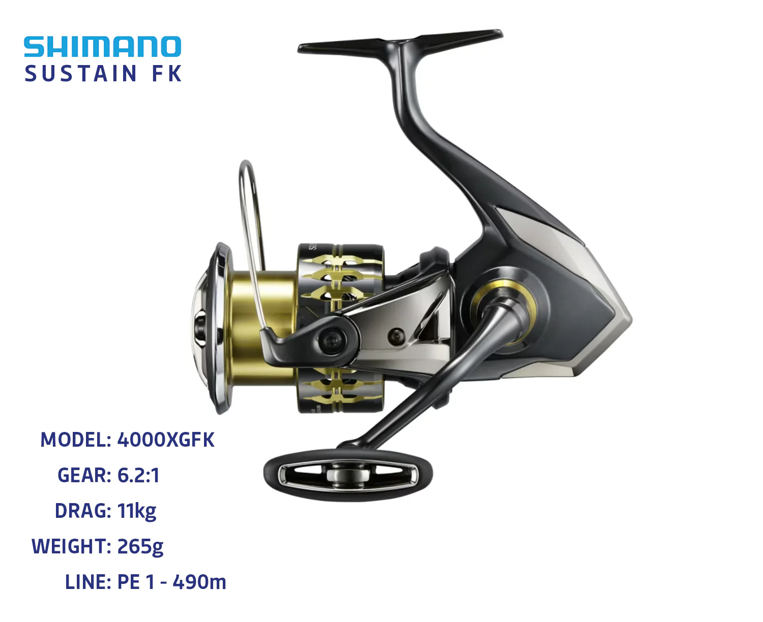 Shimano Sustain FK - Image 3