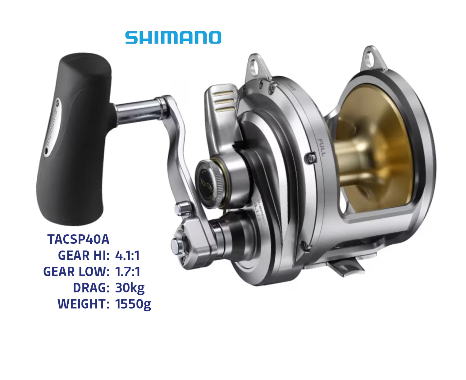 Shimano Talica 2 Speed Overhead Fishing Reels - Image 5