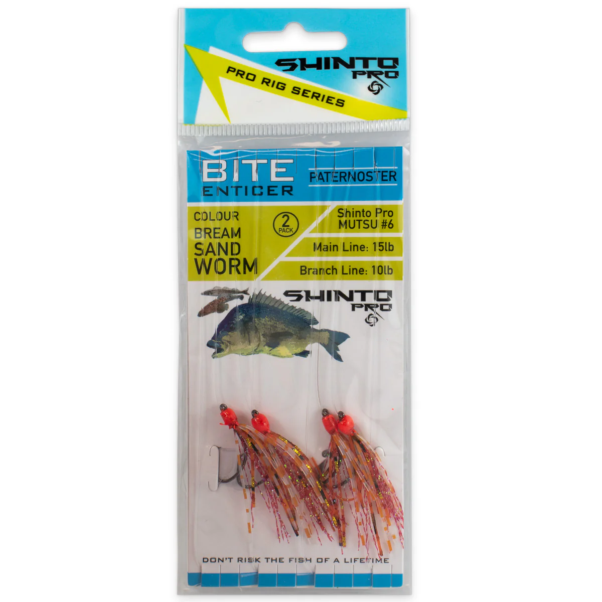 Shinto Pro Bite Enticer Paternoster Mutsu Rig 2pk - Image 15