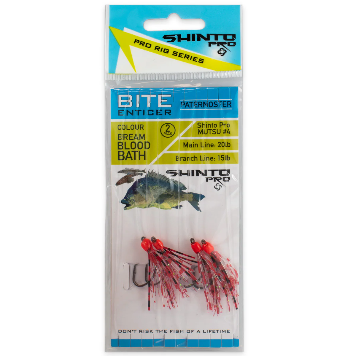 Shinto Pro Bite Enticer Paternoster Mutsu Rig 2pk - Image 16