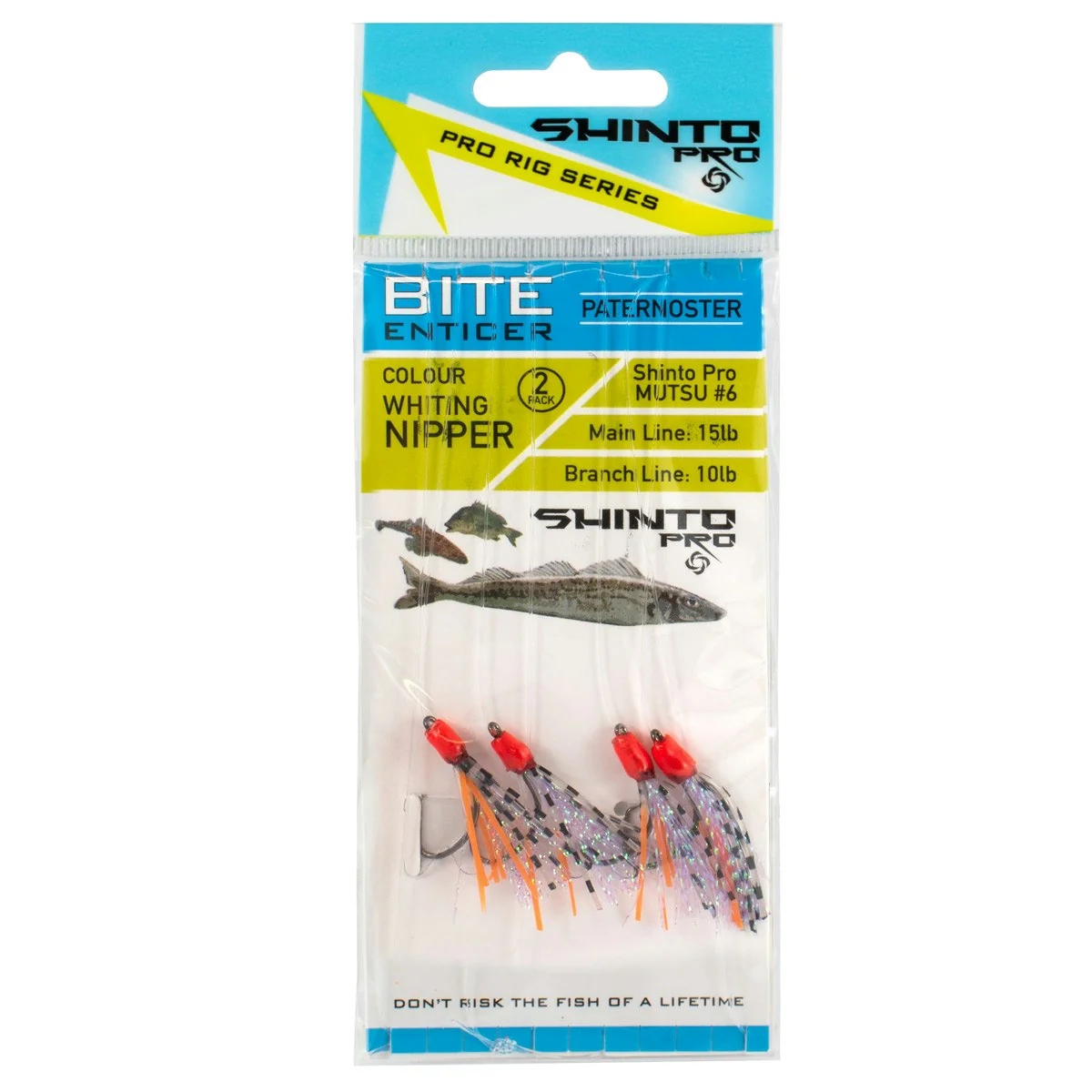Shinto Pro Bite Enticer Paternoster Mutsu Rig 2pk - Image 3