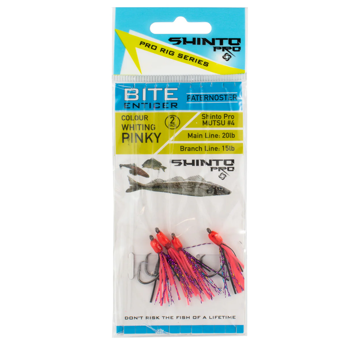 Shinto Pro Bite Enticer Paternoster Mutsu Rig 2pk - Image 4