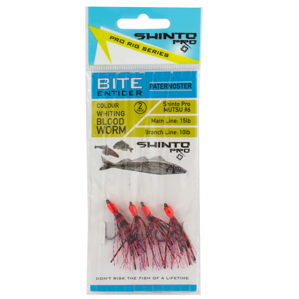 Shinto Pro Bite Enticer Paternoster Mutsu Rig 2pk - Image 7