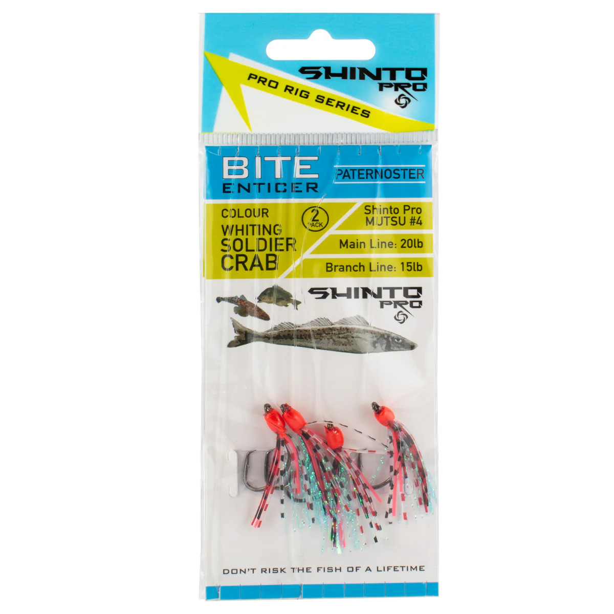 Shinto Pro Bite Enticer Paternoster Mutsu Rig 2pk - Image 9