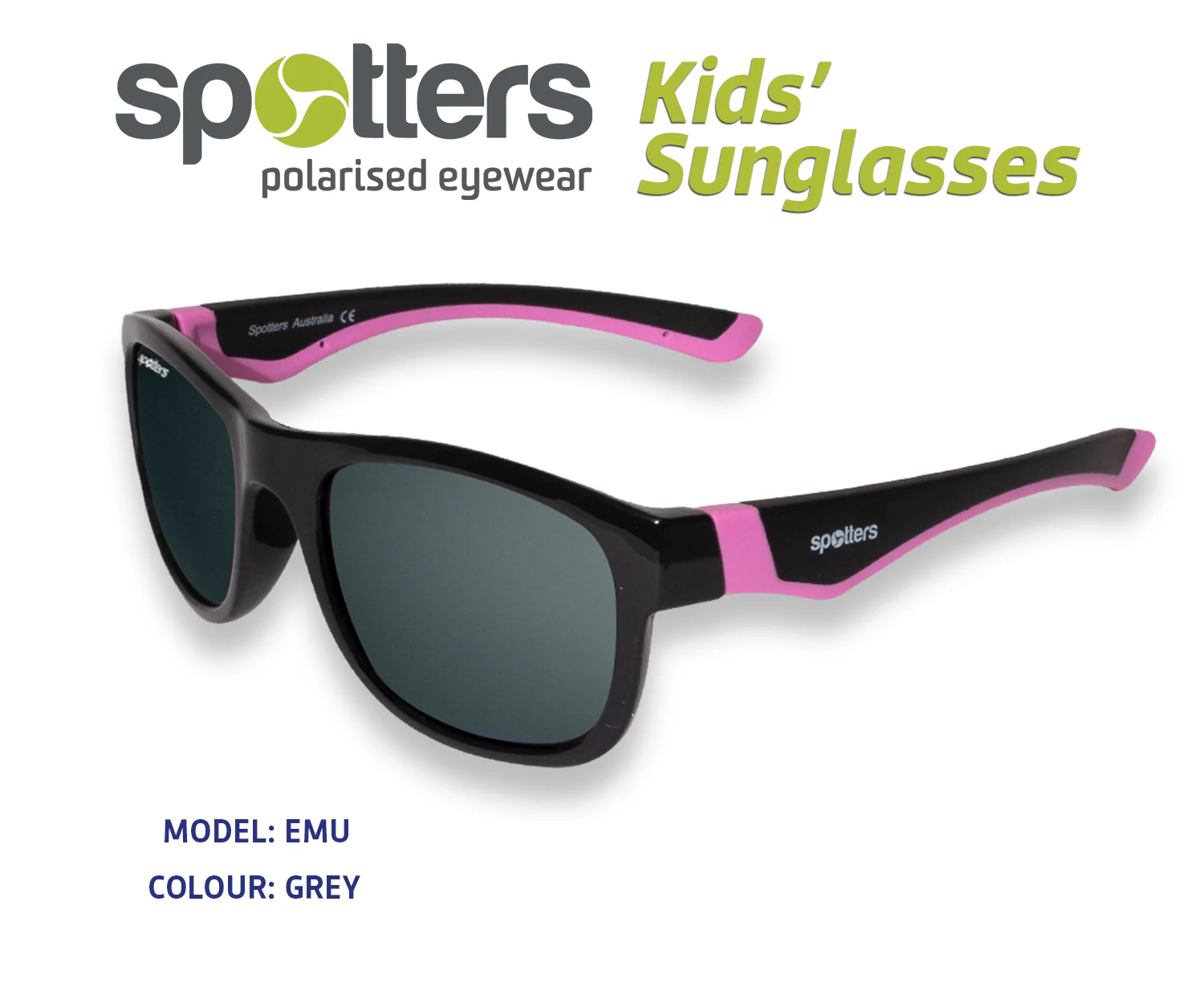 Spotters Emu Kids Sunglasses - Image 3