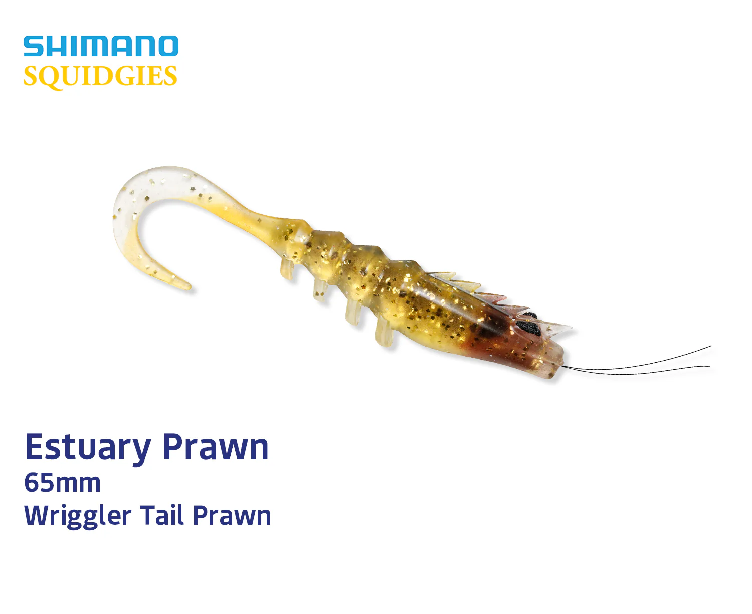 Squidgies Prawn Wriggler Tail 65mm - Image 8