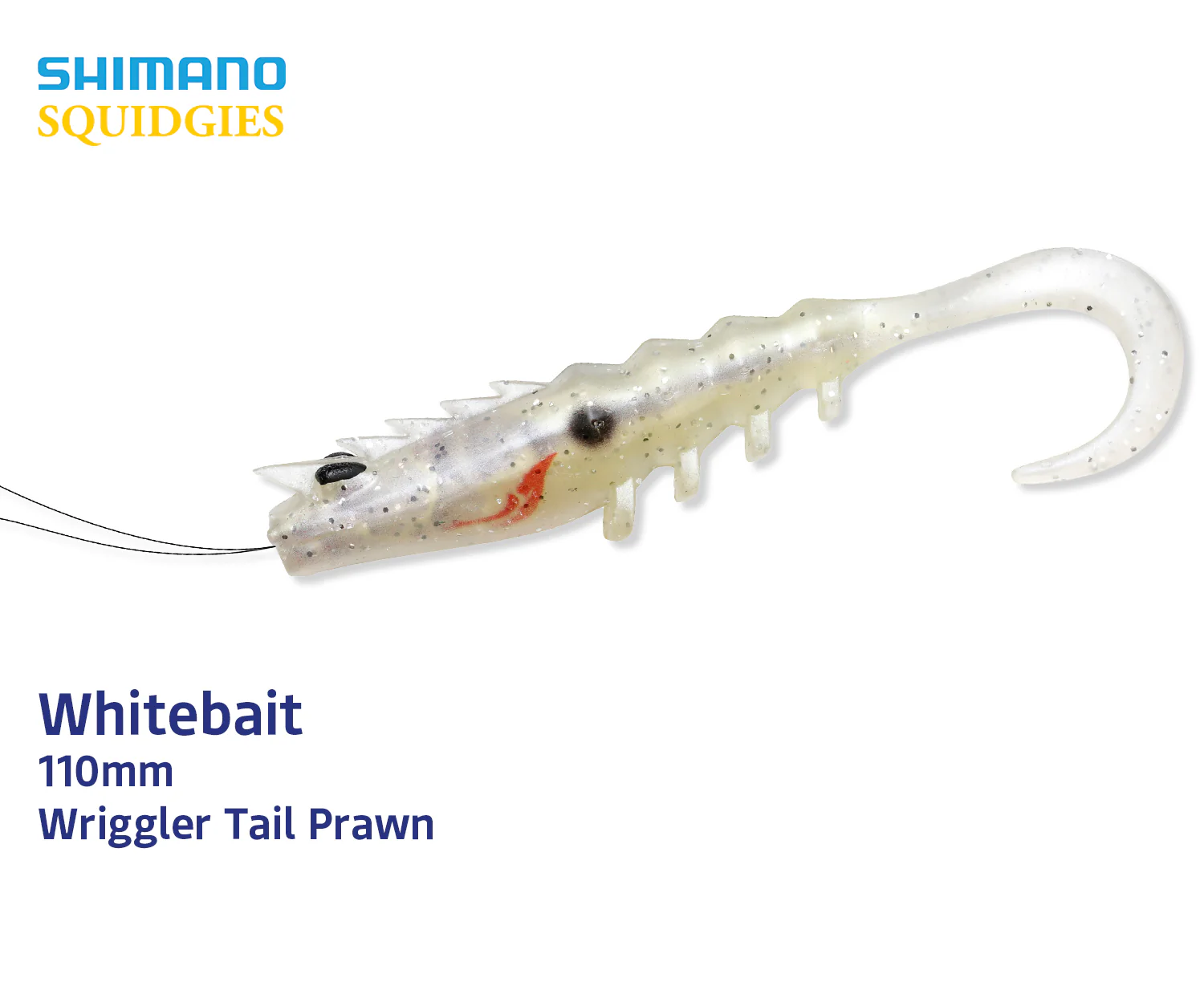 Squidgies Prawn Wriggler Tail 110mm - Image 8