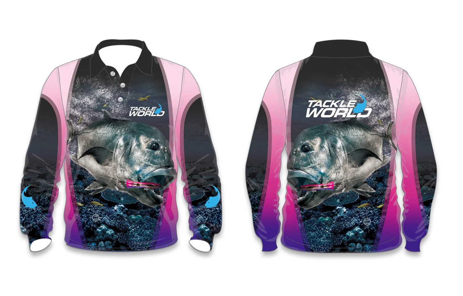 Tackle World Fishing Shirt Girls - GT - Image 4