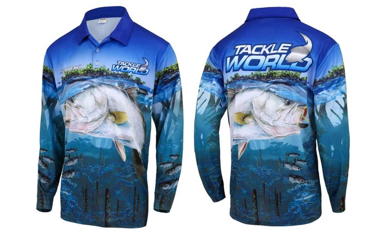 Tackleworld/Samaki Barramundi Longsleeve Sun Shirts - Image 6