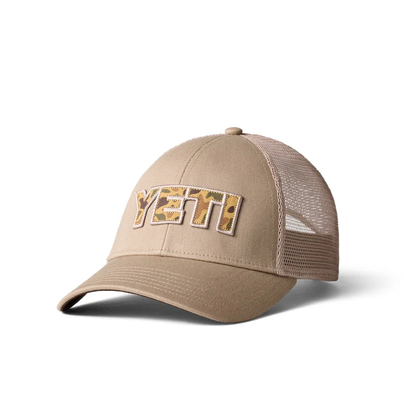 YETI Cap Logo Camo Badge Trucker Hat - Image 4