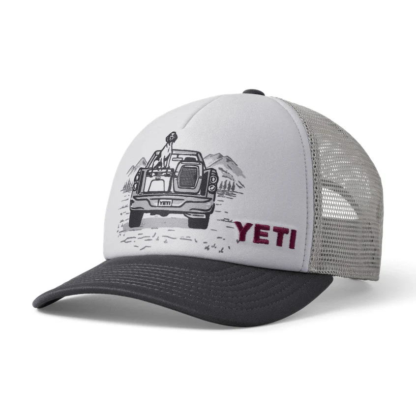 YETI Kids Pup In A Truck Trucker Hat - Image 2