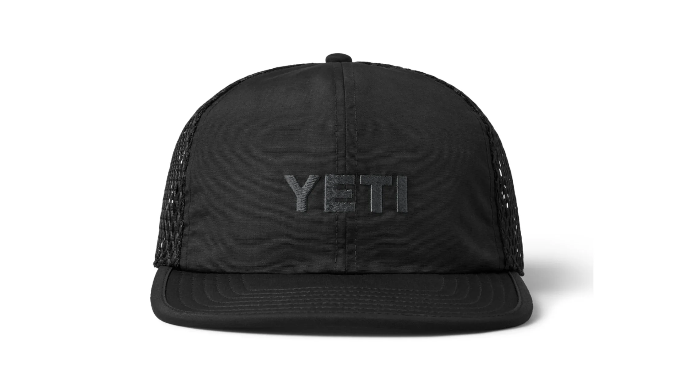 YETI Logo Performance Hat Black - Image 4