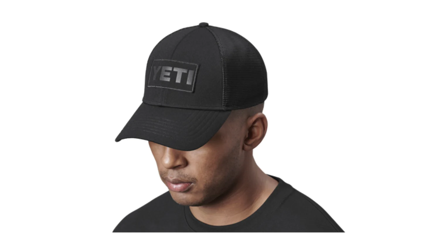 YETI Patch Trucker Hat Black - Image 3